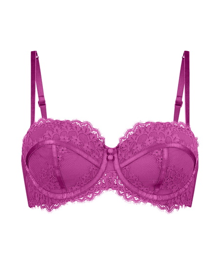 Voorgevormde strapless beugel bh Daisy, Roze