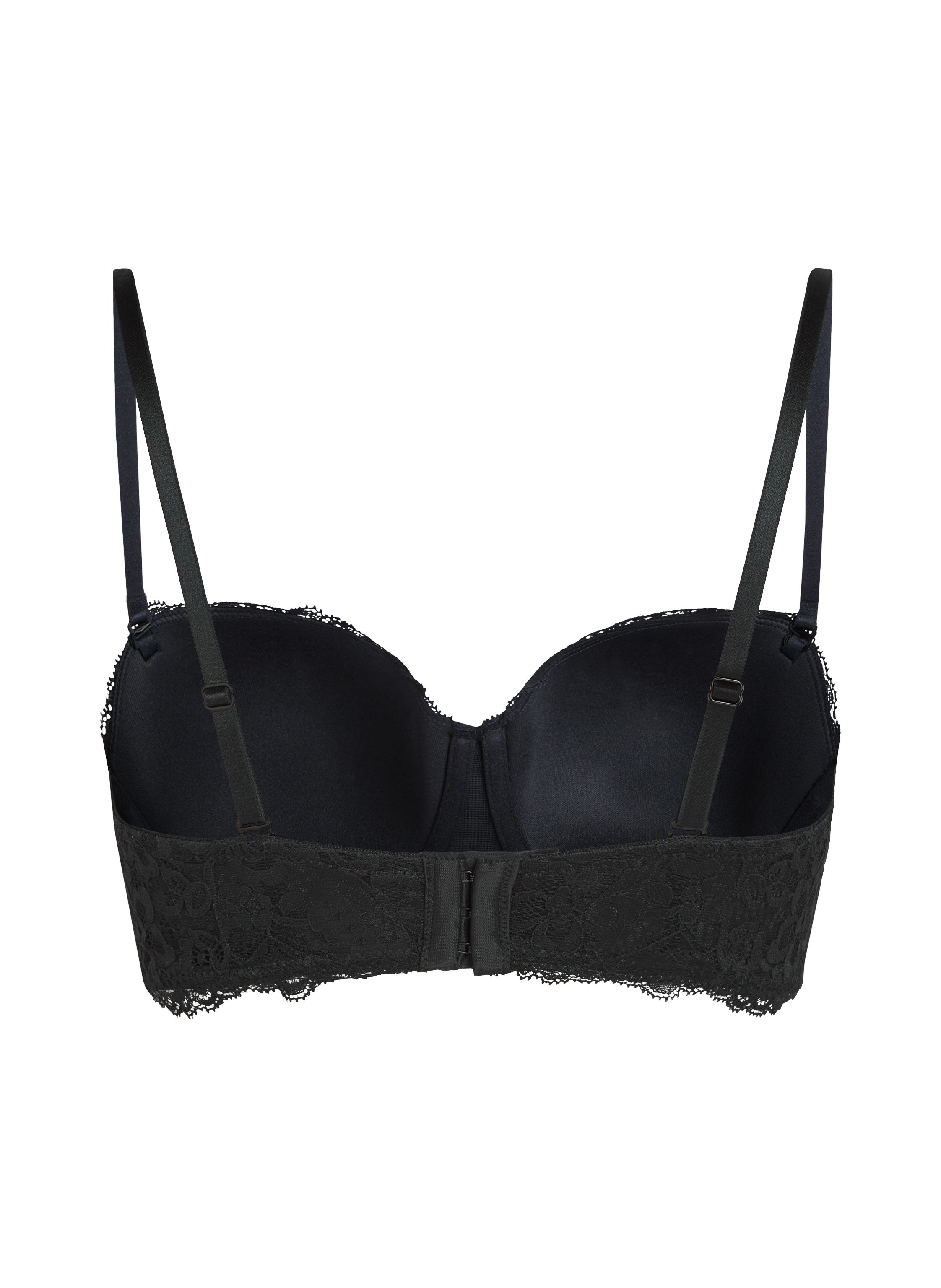 Soutien-gorge à armatures préformé Marine, Noir, main