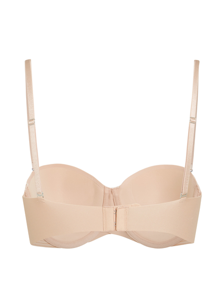 Soutien-gorge à armatures préformé sans bretelles Jane, Beige