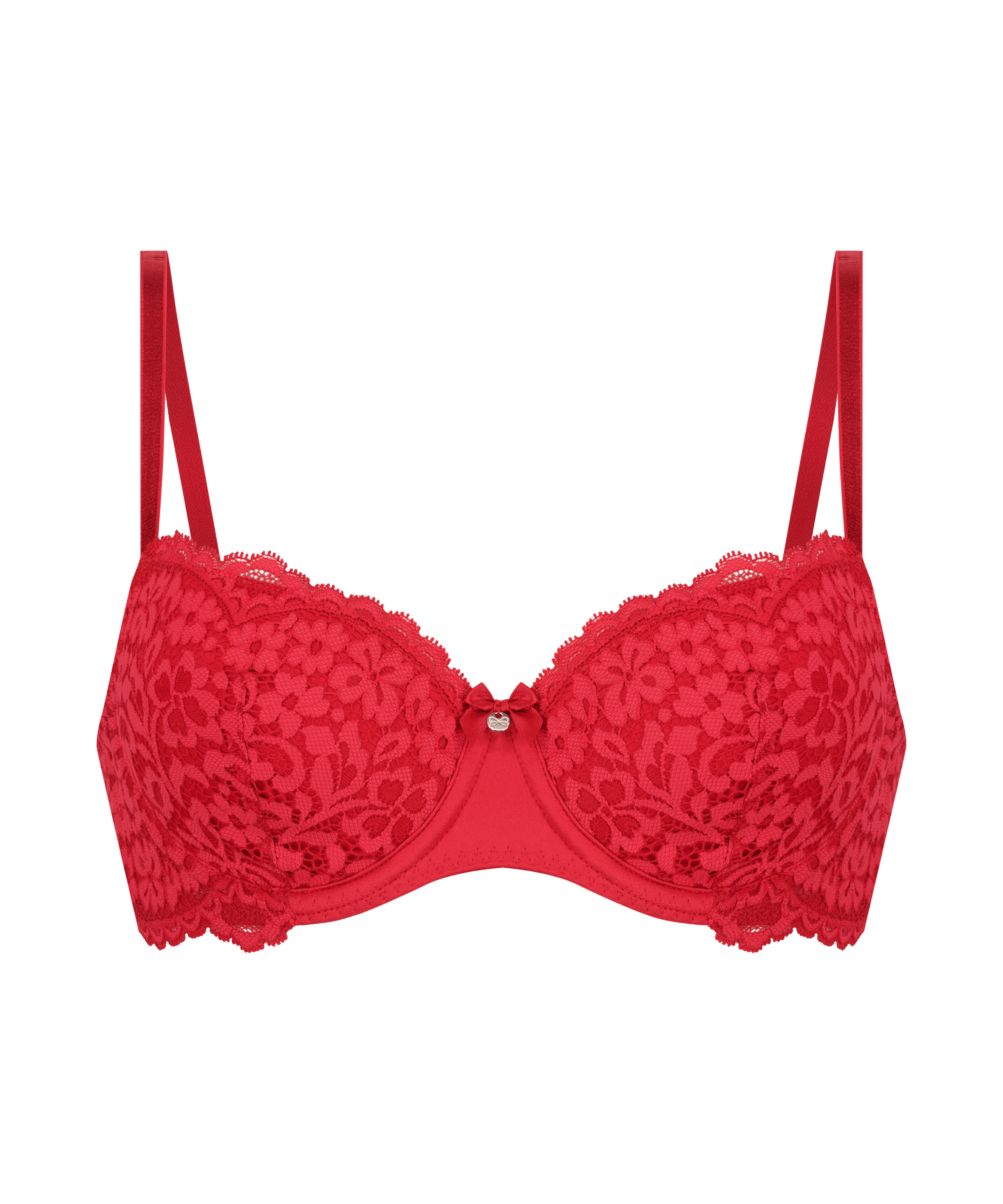 Soutien-gorge à armatures préformé Rose, Rouge, main