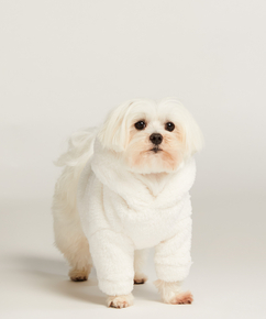 Honden onesie, Wit
