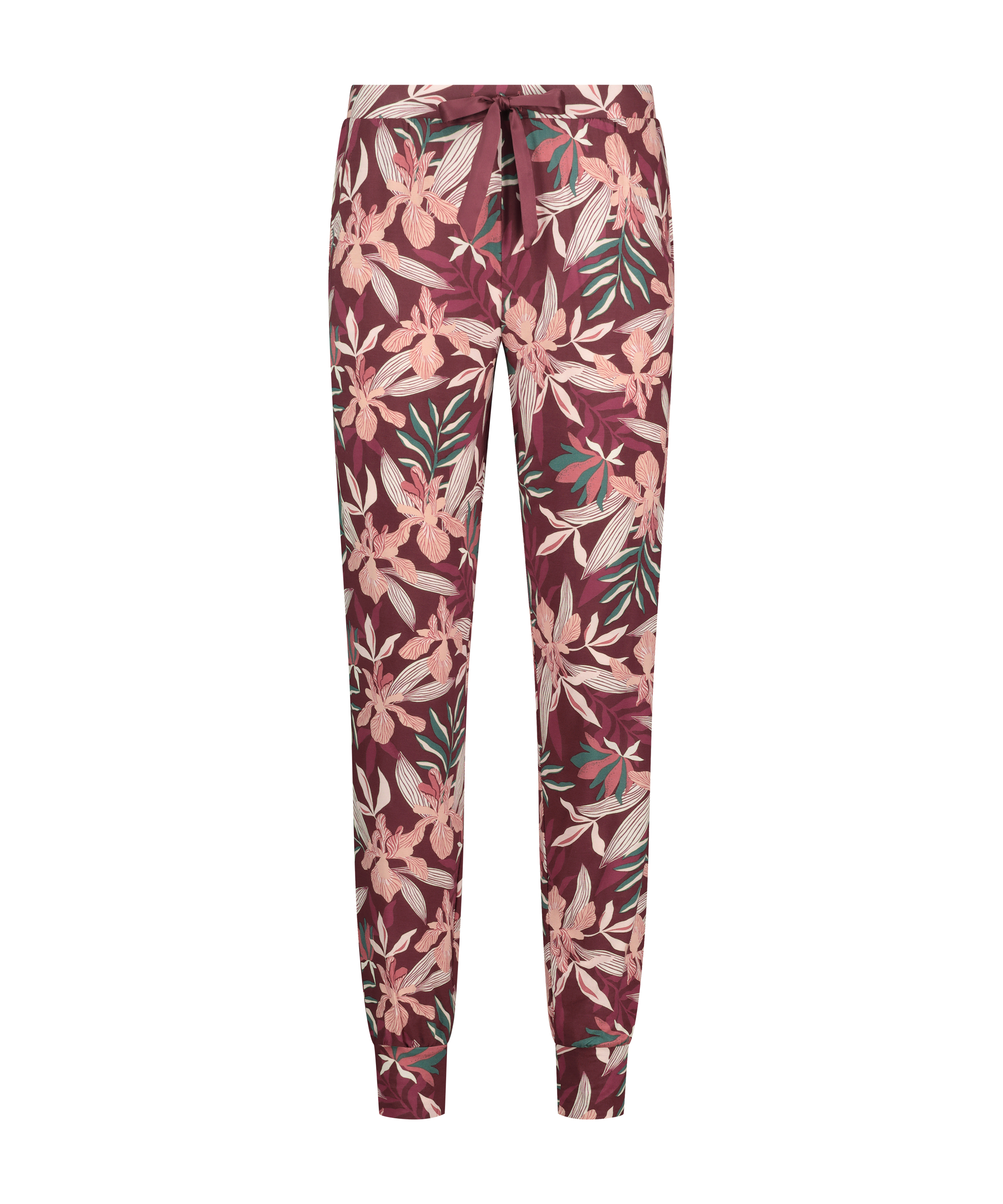 Pantalon de pyjama Jersey, Brun, main