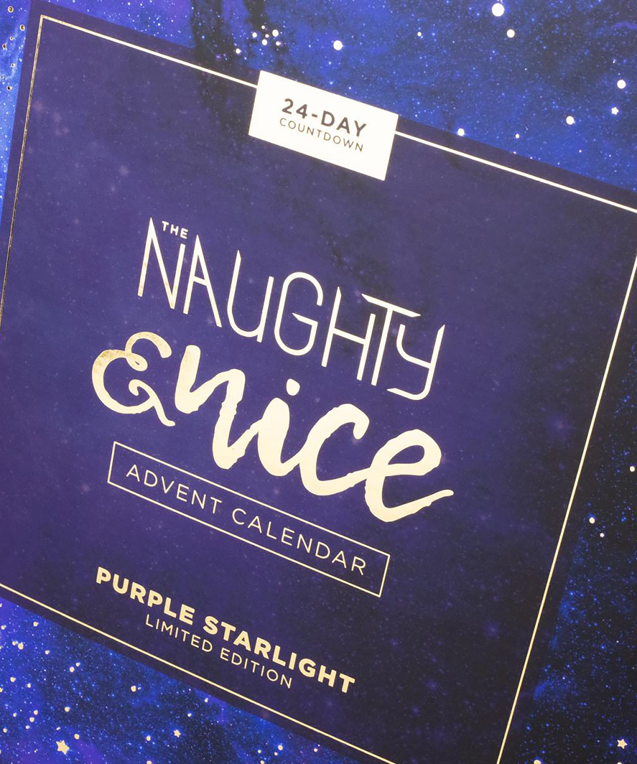 Private Naughty & Nice Calendrier de l'avent, Pourpre, main