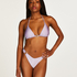Haut de bikini triangle Aruba, Pourpre