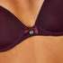Soutien-gorge &agrave; armatures pr&eacute;form&eacute; Plunge, Pourpre