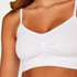 Seamless strappy top, Wit