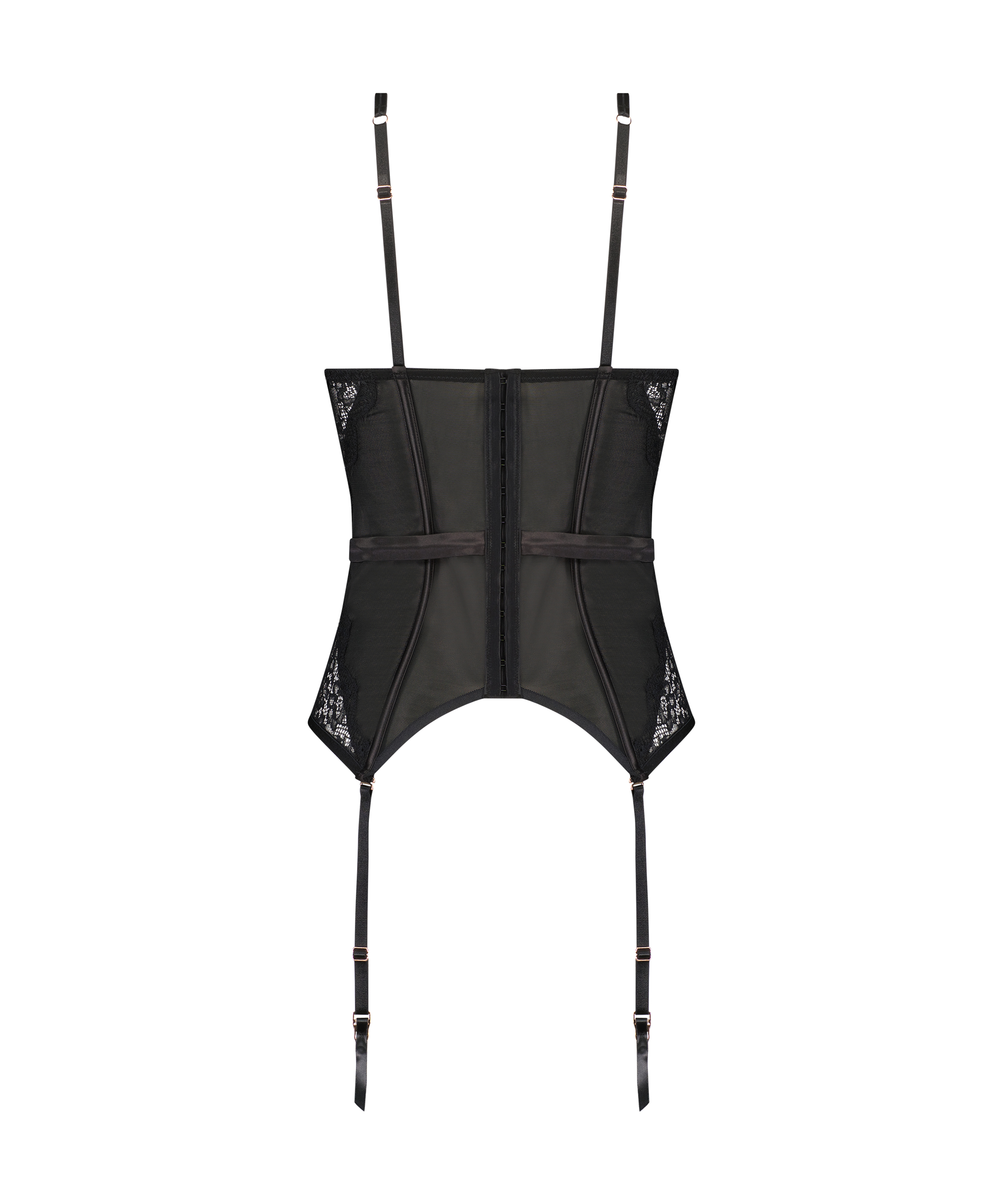 Bustier Margaret Lucy Hale, Zwart, main