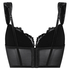 Soutien-gorge à armatures préformé push-up et longline Whitney, Noir