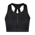 HKMX Soutien-gorge de sport The Pro Athlete Maintien niveau 3, Noir