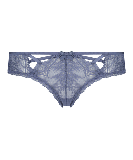 Slip brésilien Lacey, Bleu