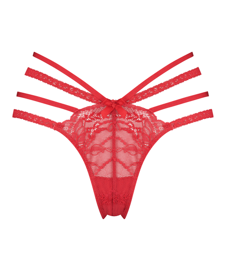Extra lage string Lorraine, Rood