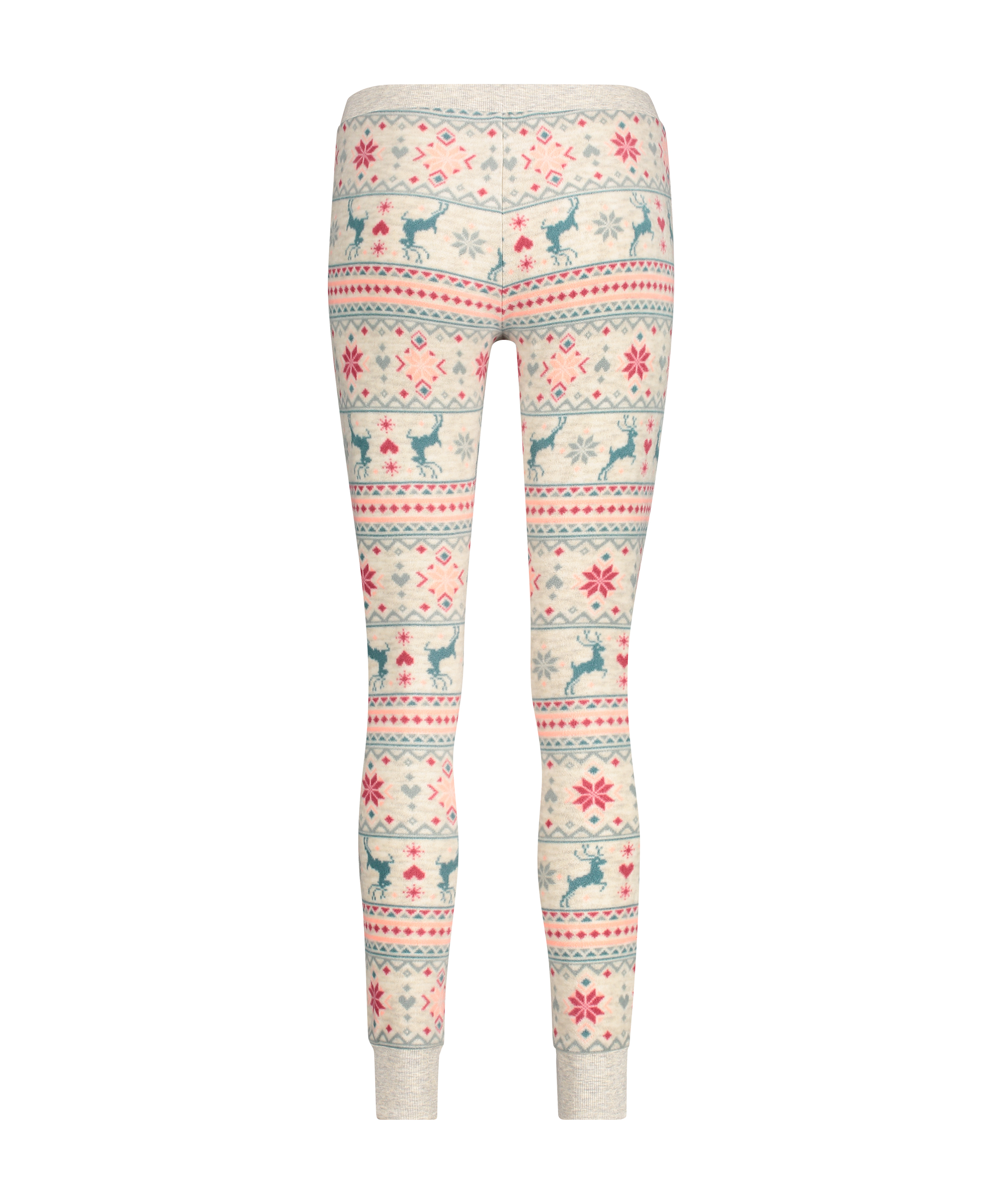 Legging micro fleece, Beige, main