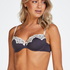 Soutien-gorge &agrave; armatures pr&eacute;form&eacute; Secret Lace, Gris