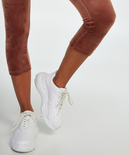 Legging Velours, Roze