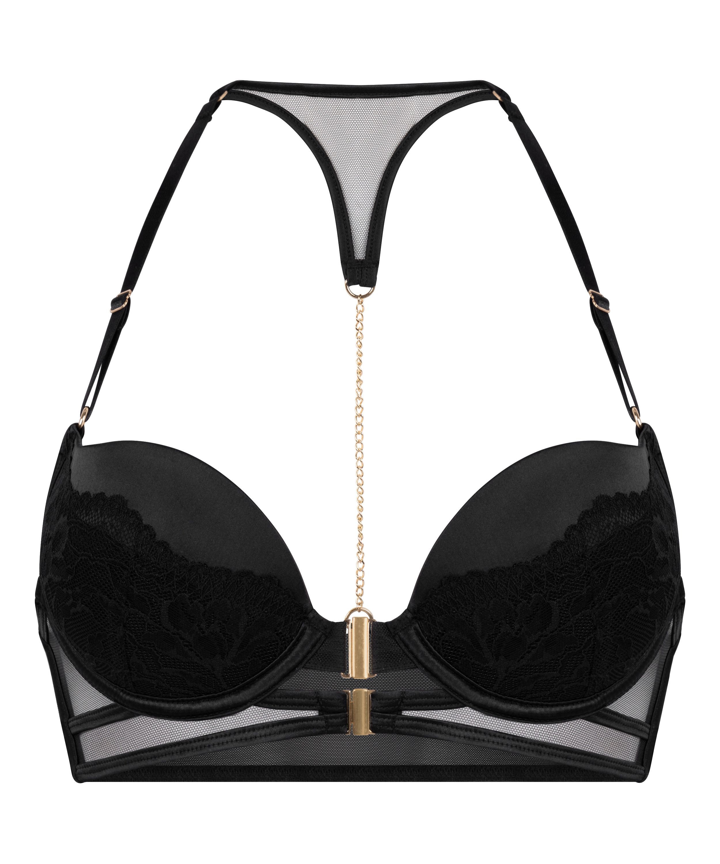 Soutien-gorge push-up Amel, Noir, main