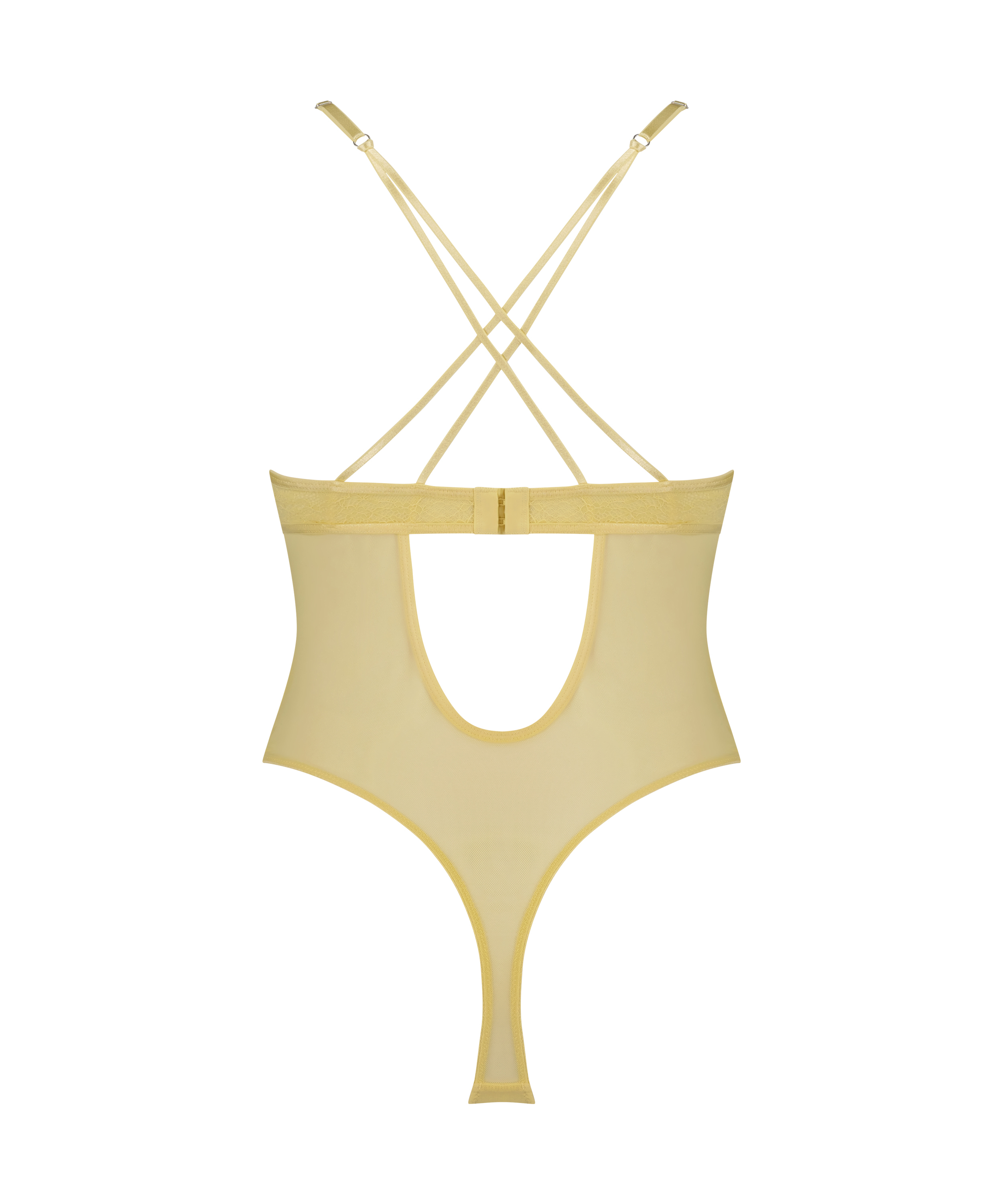 Niet-voorgevormde beugel body Isabelle, Geel, main