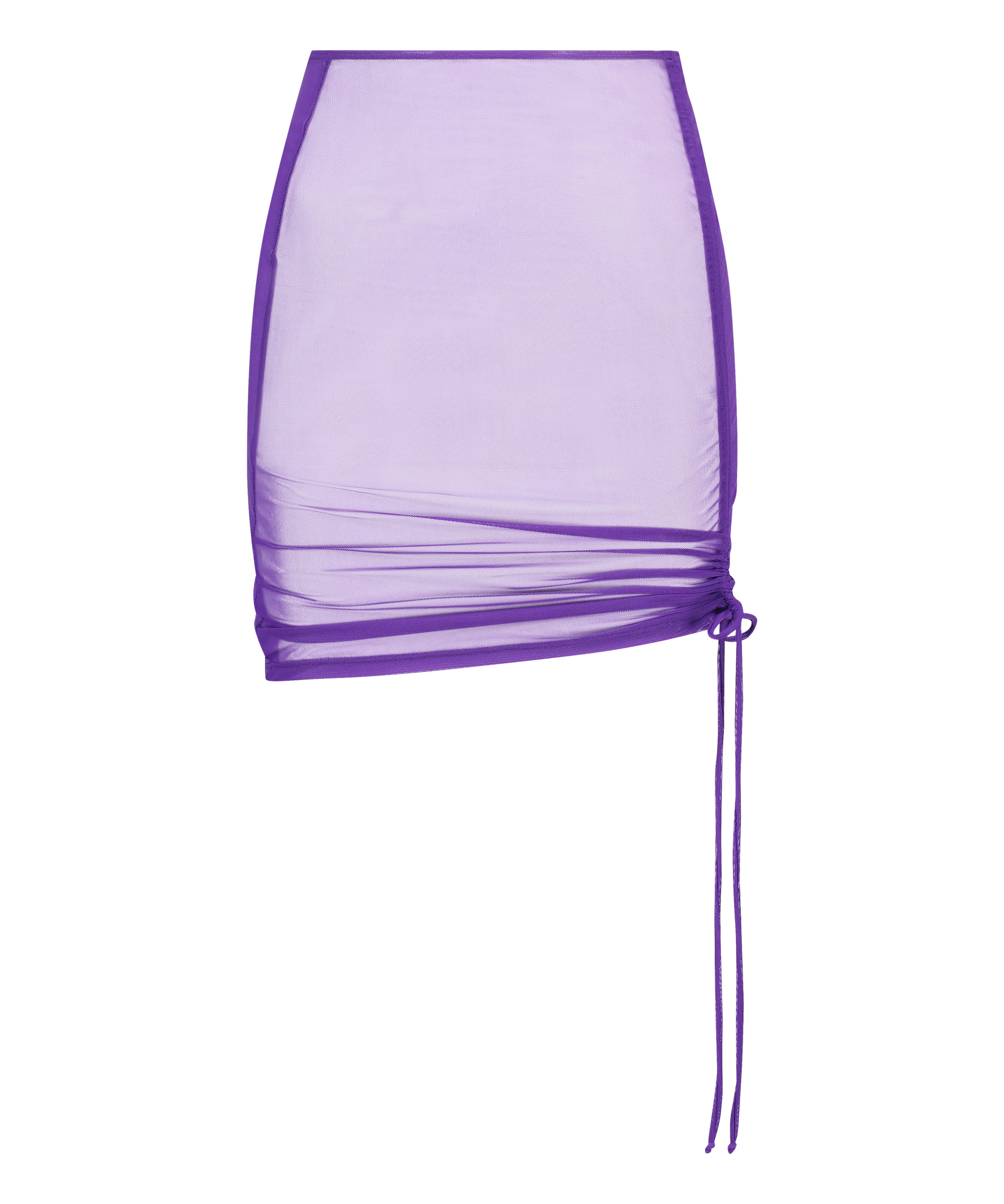 Jupe de plage, Pourpre, main