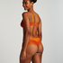 Soutien-gorge &agrave; armatures non-pr&eacute;form&eacute; Marine, Orange