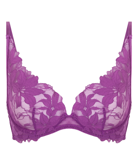 Soutien-gorge &agrave; armatures non-pr&eacute;form&eacute; Ingrid, Pourpre