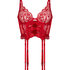 Bustier Marianna, Rood