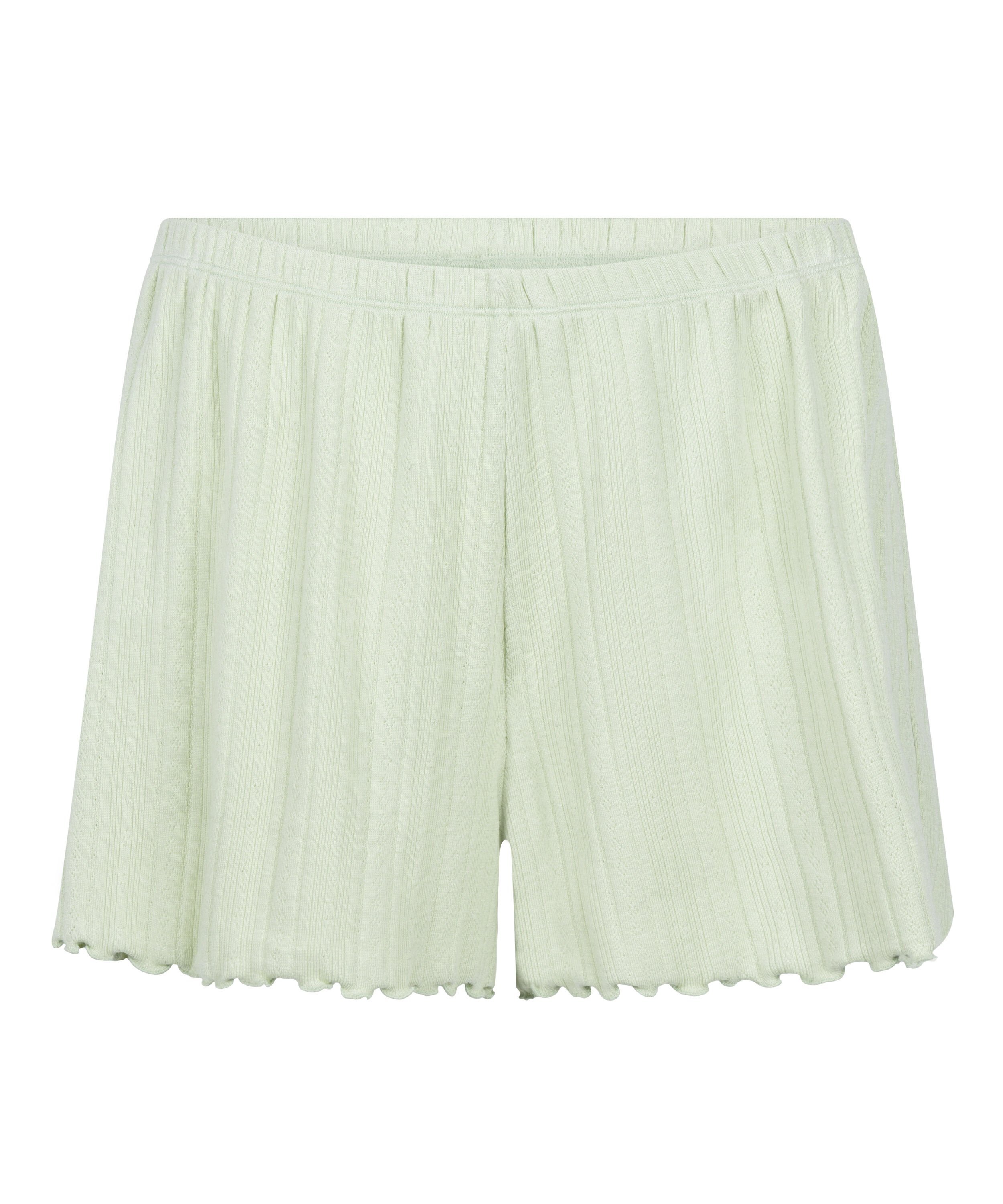 Short Pointelle, Vert