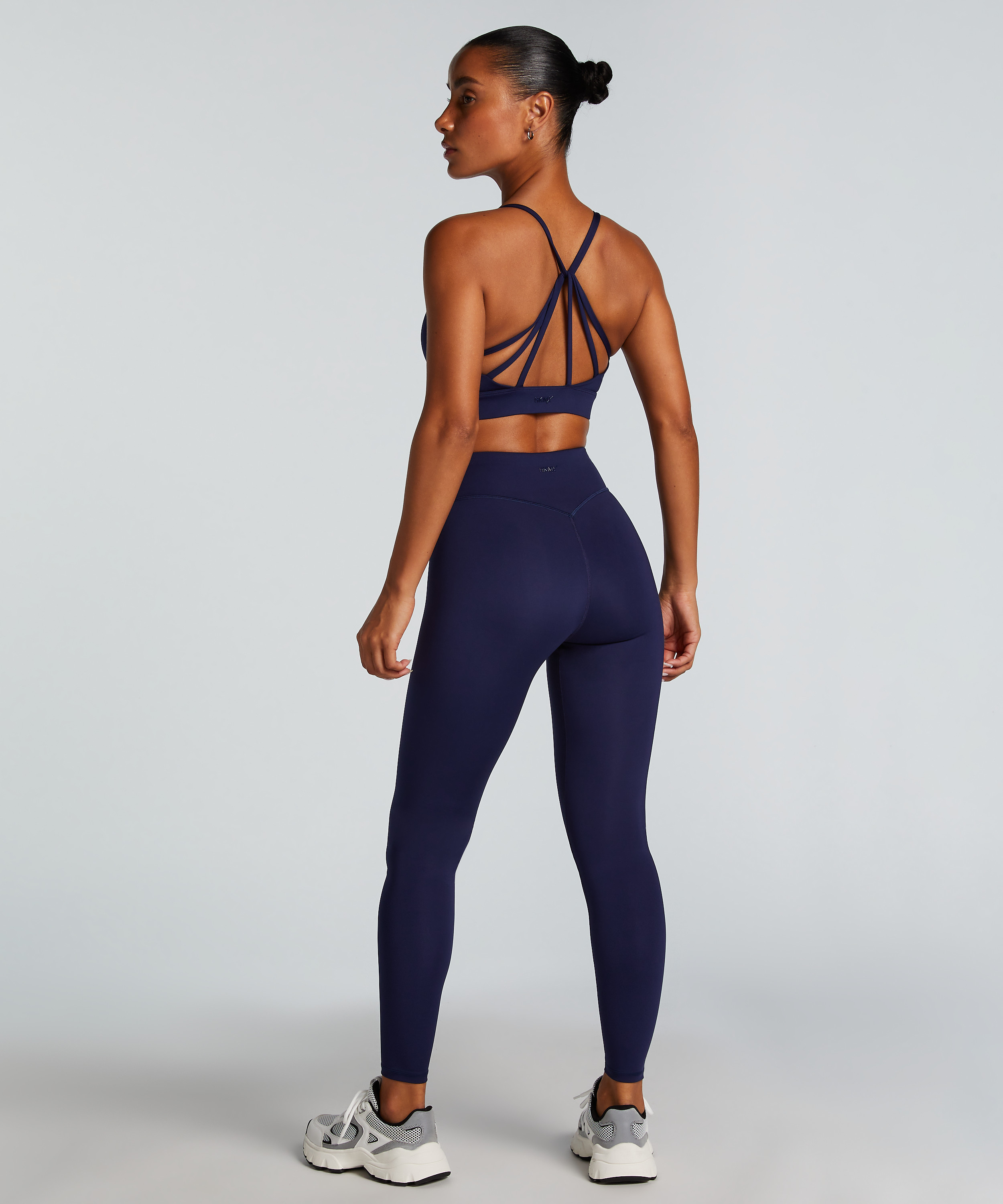 HKMX Legging taille haute, Bleu, main