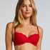 Soutien-gorge &agrave; armatures pr&eacute;form&eacute; Teddy, Rouge