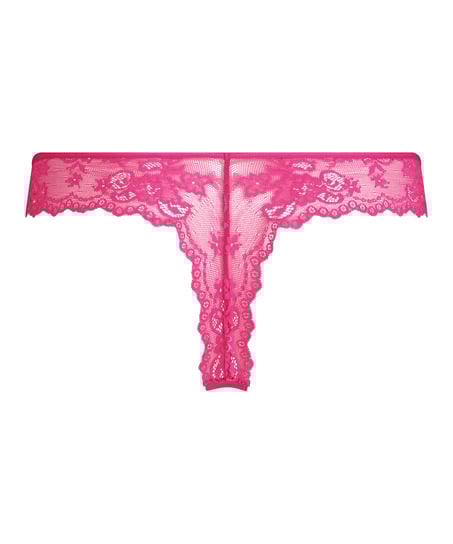 String Invisible Lace back, Rose