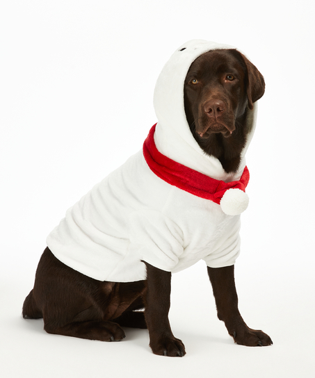Onesie chiens en polaire, Blanc