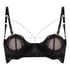 Half-voorgevormde cup beugel bh Belladonna, Zwart