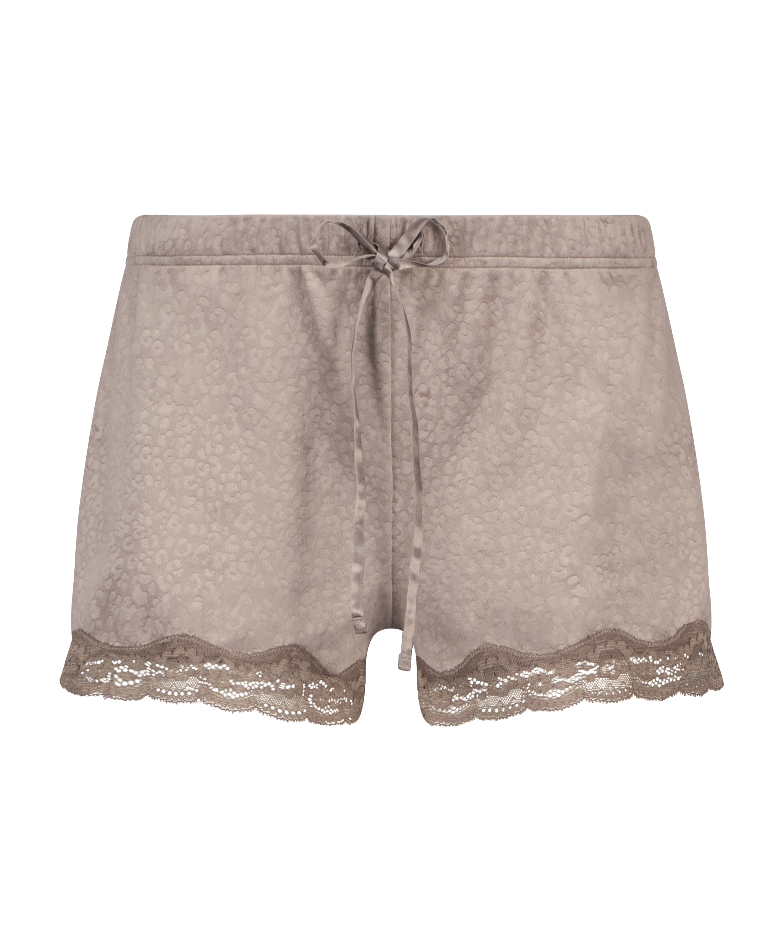 Short Velours Lace, Brun, main