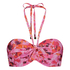 Push-up bikinitop Floral Cup A - E, Roze