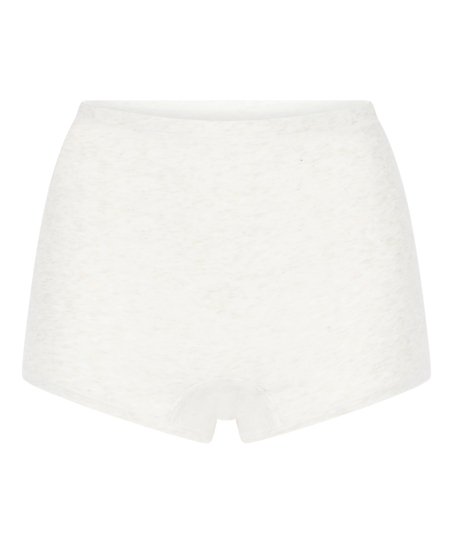 Boyshort van zacht katoen, Beige