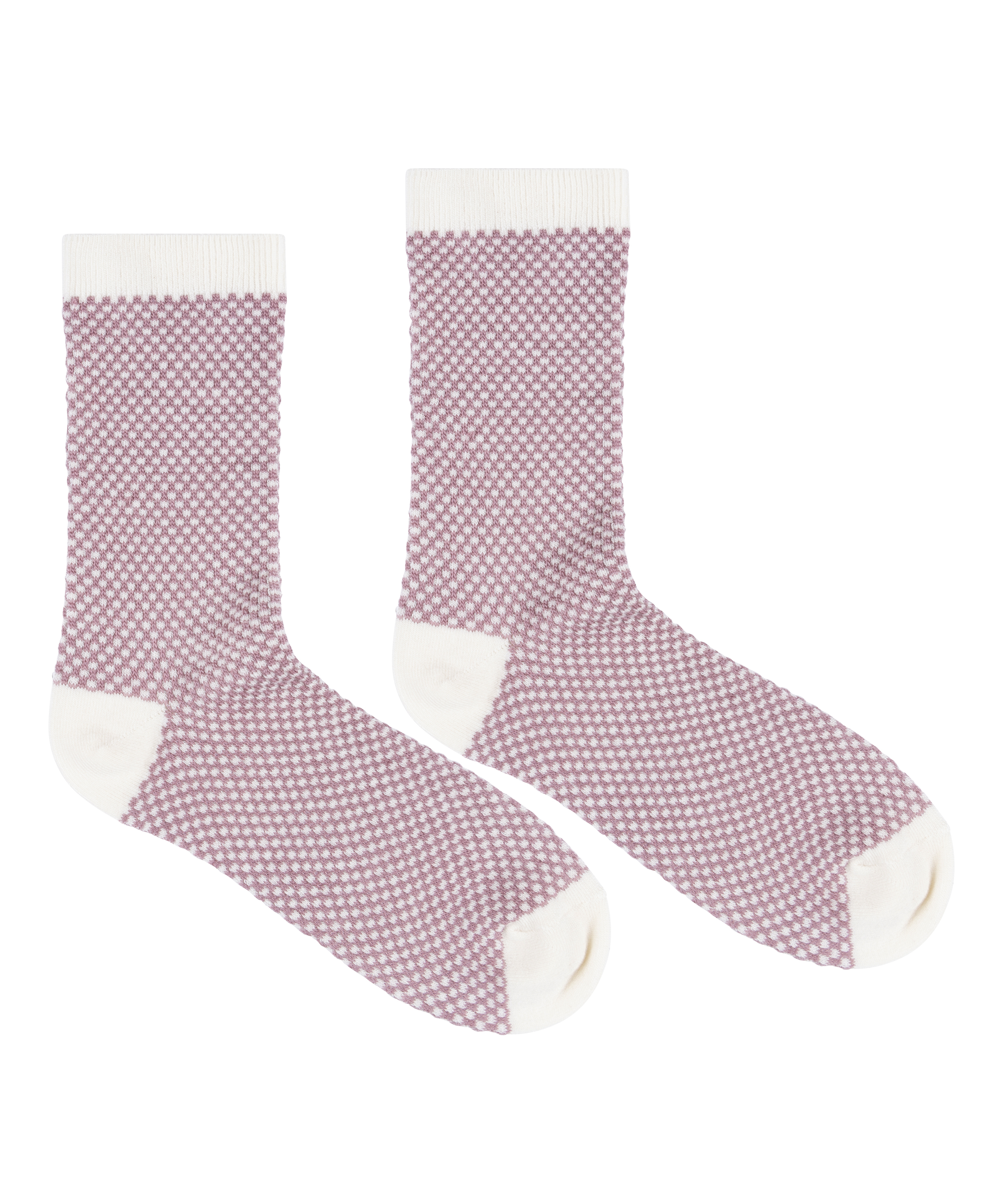 Chaussettes courtes en modal, Pourpre, main