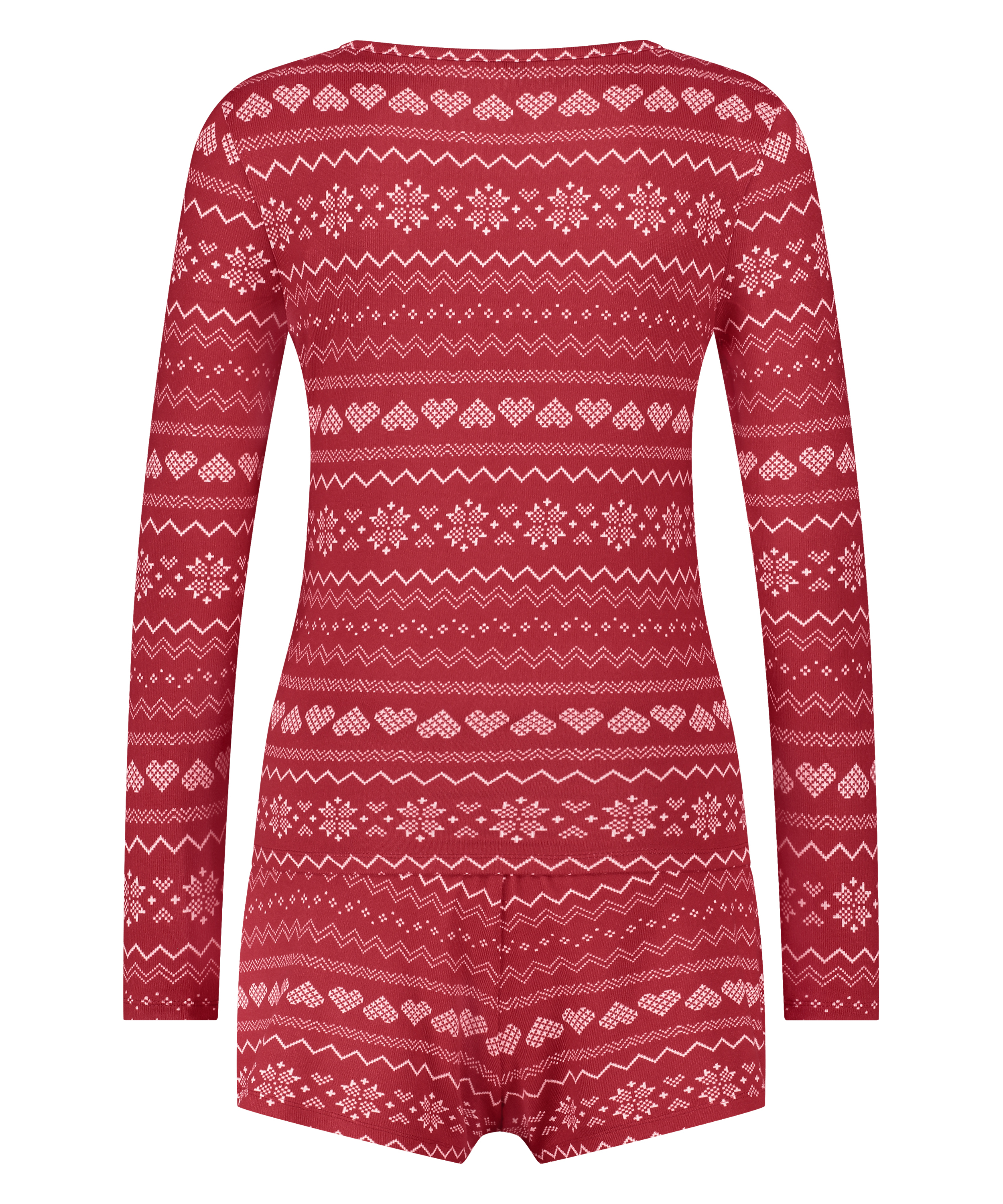 Pyjama set, Rood, main