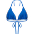 Triangel bikinitop Cali, Blauw