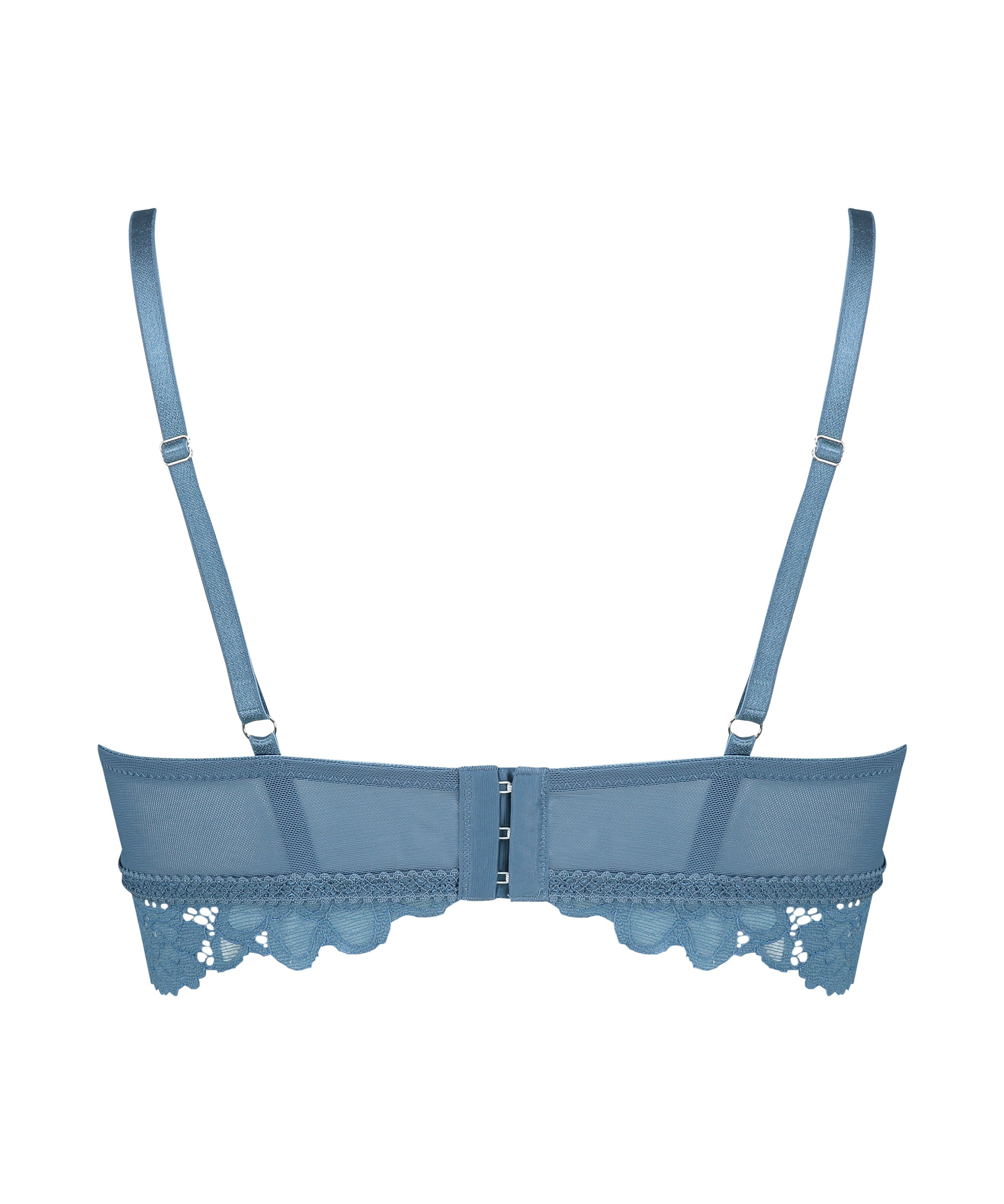 Voorgevormde longline bh zonder beugel Shiloh, Blauw, main