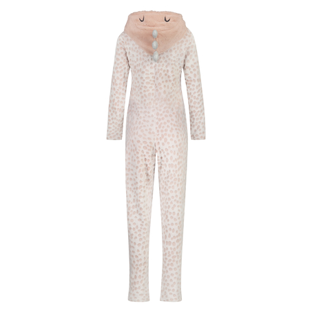 Onesie Fleece Animal, Roze