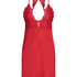 Slipdress Satin Lace, Rood