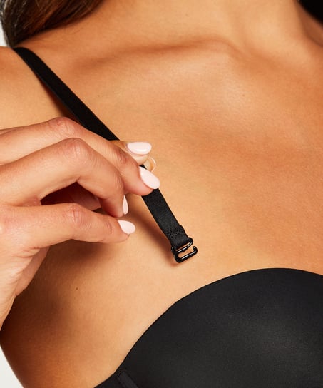 3 basis bh bandjes, Zwart