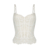 Bustier Cesca, Blanc