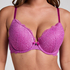 Soutien-gorge &agrave; armatures pr&eacute;form&eacute; push-up Marine, Rose