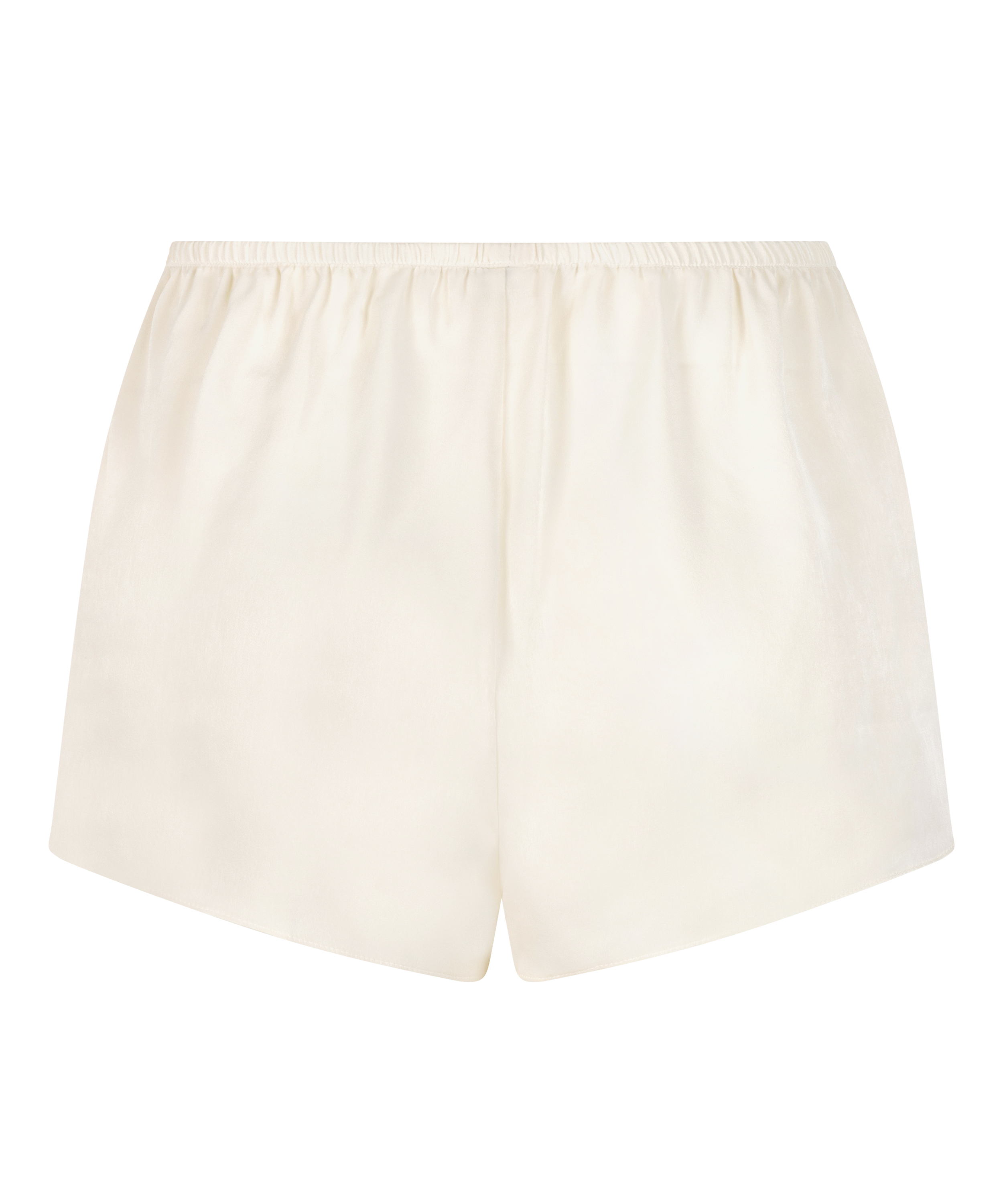 Minimal satijnen short, Wit, main