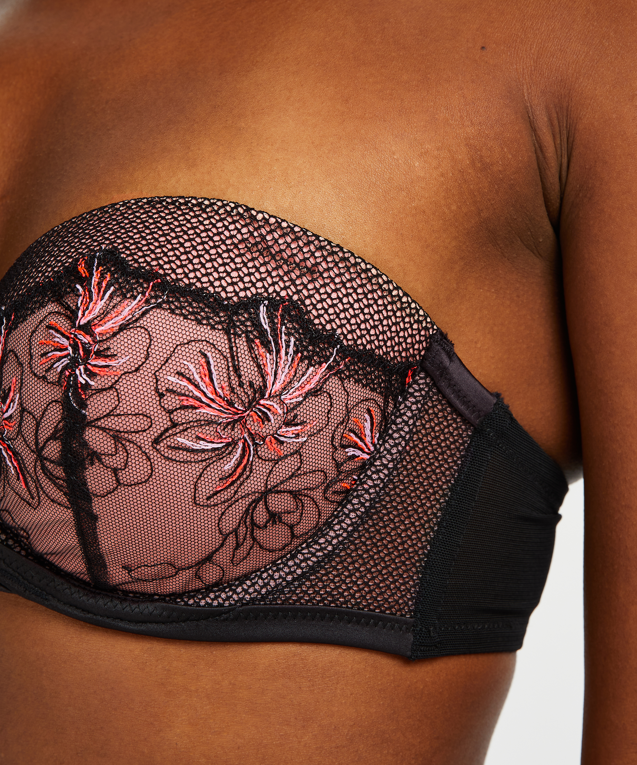 Voorgevormde beugel bh Emily, Zwart, main