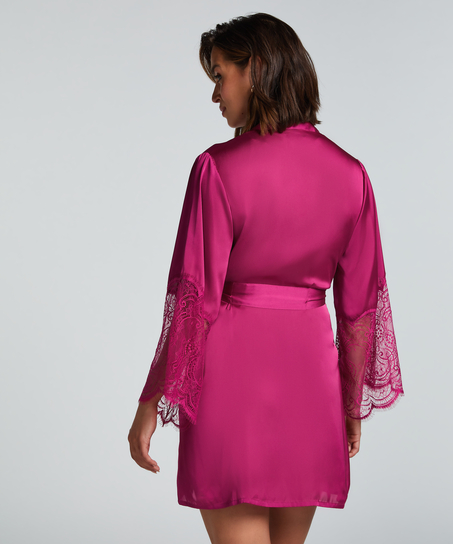 Kimono Satin, Roze
