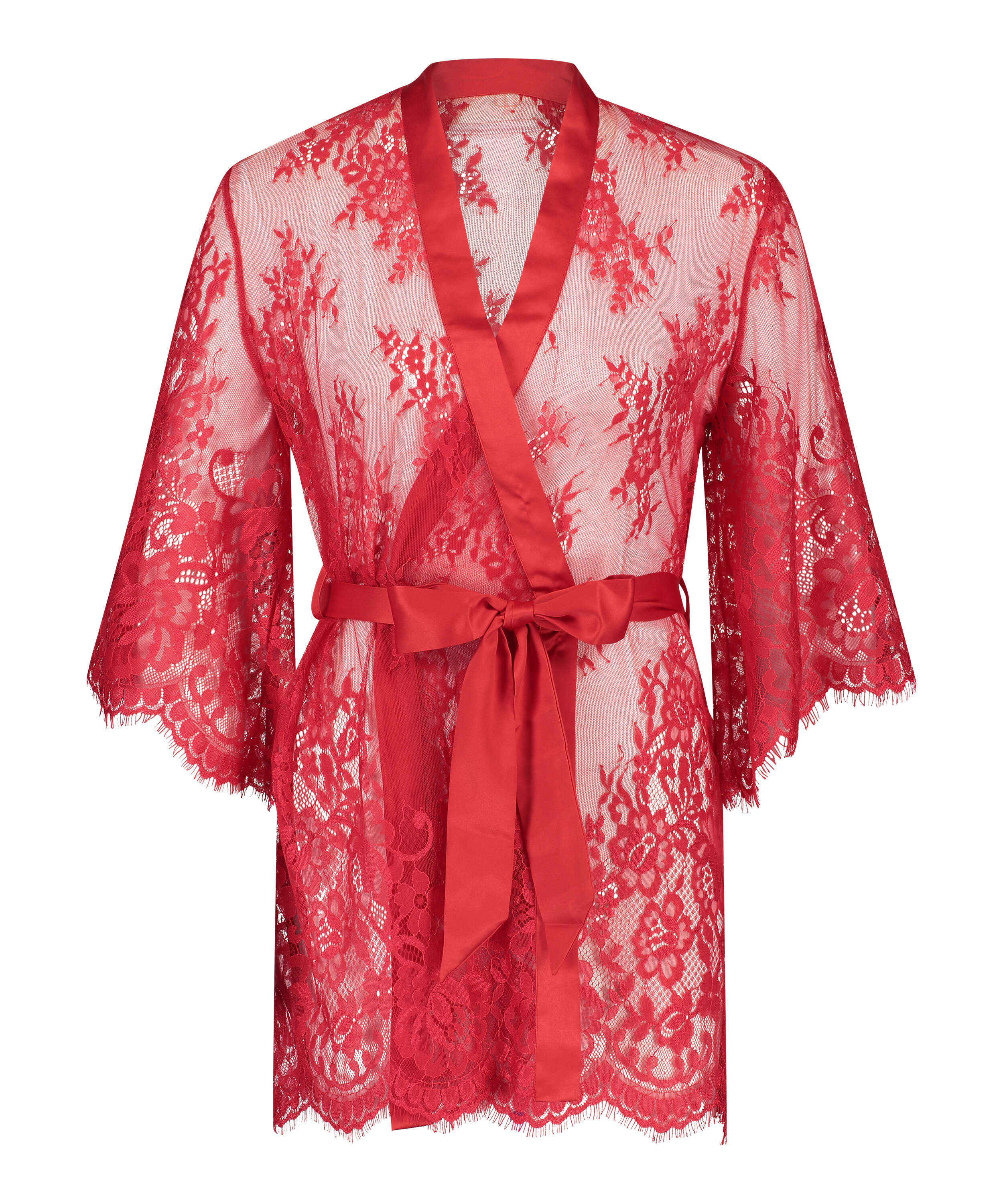 Kimono Lace Isabelle, Rood, main
