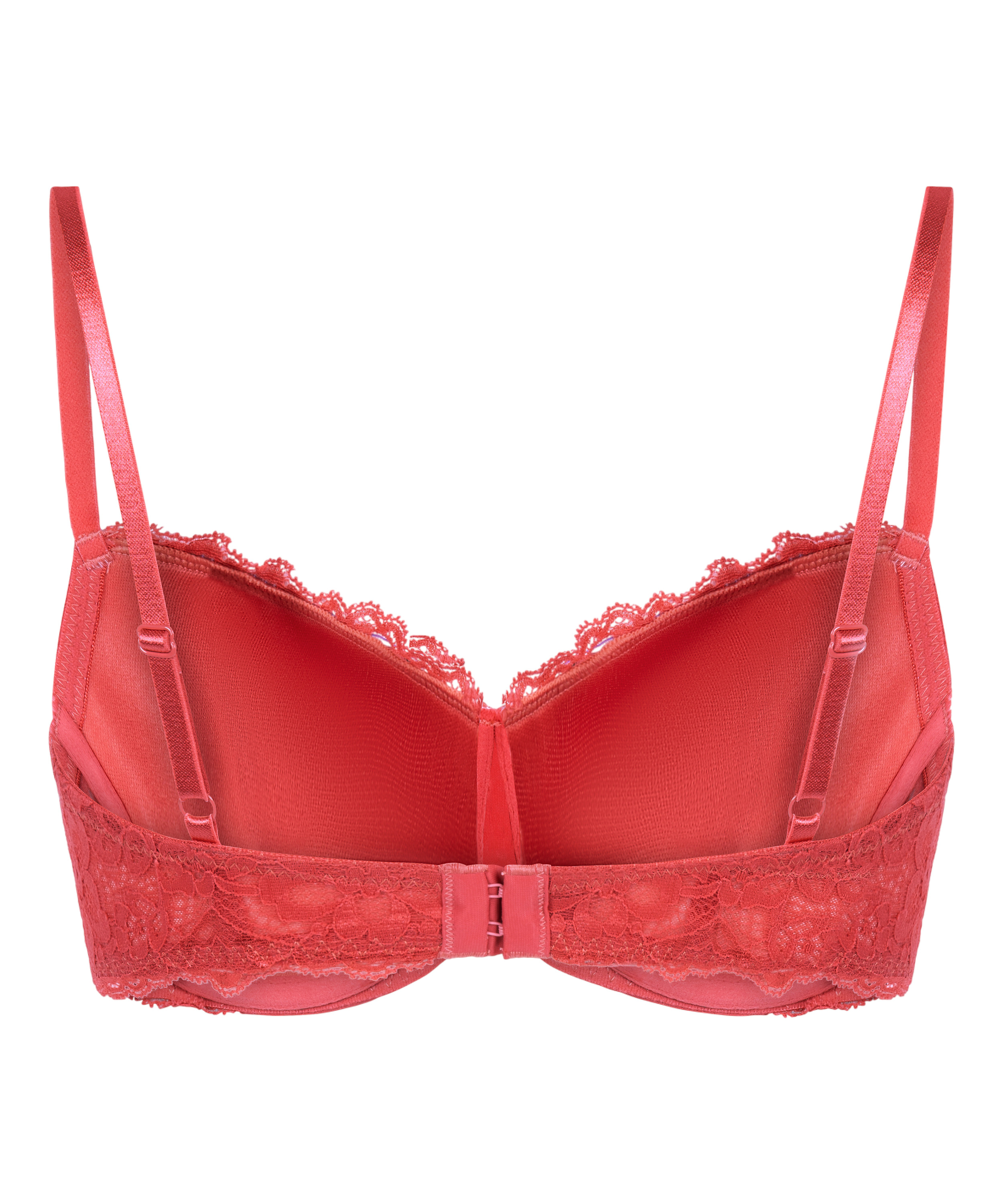 Soutien-gorge à armatures préformé Marine, Rouge, main