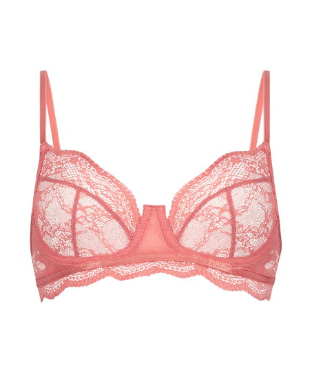 Soutien-gorge non-rembourré à armatures Isabelle, Rose