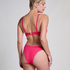 Voorgevormde beugel bikinitop Scallop, Roze