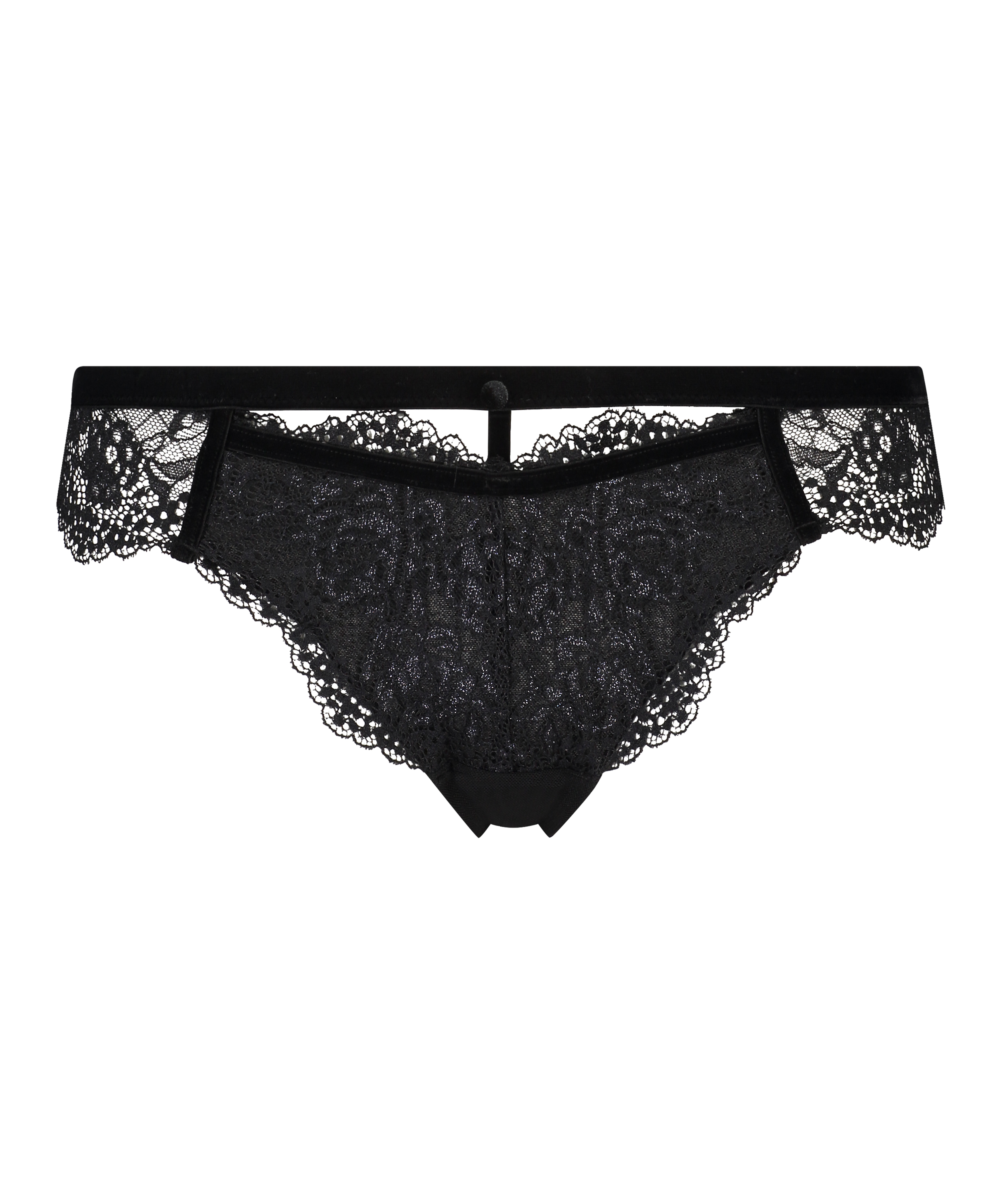 Slip br&eacute;silien Raine, Noir, main